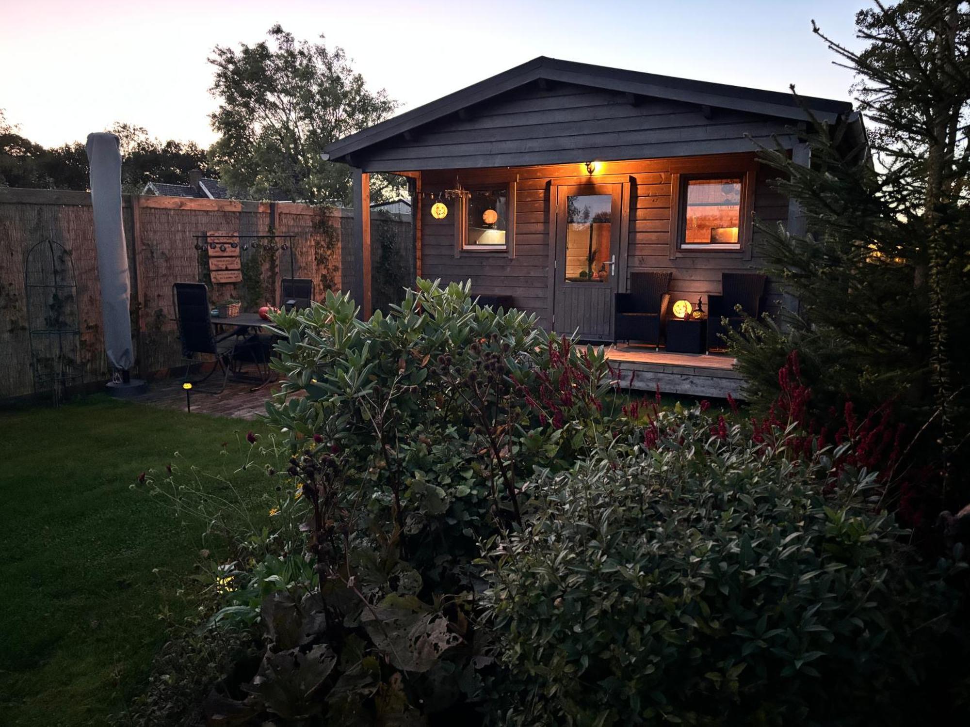 Chalet In Het Groen Met Airco Drachtstercompagnie المظهر الخارجي الصورة