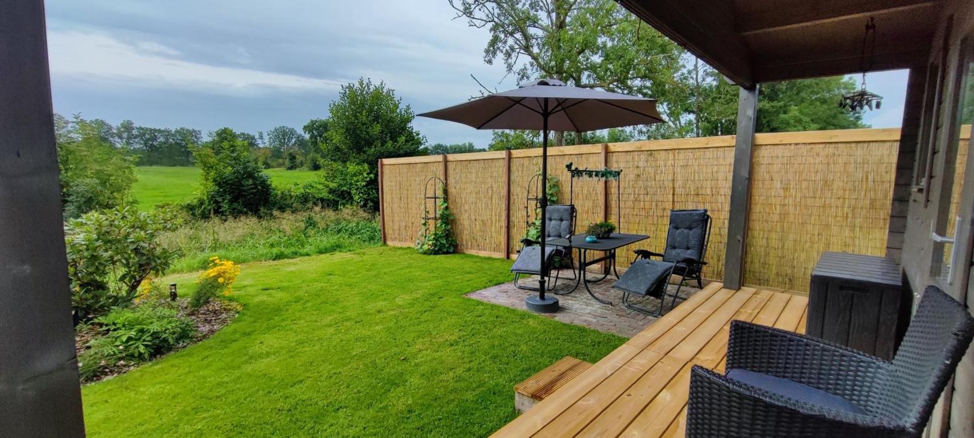 Chalet In Het Groen Met Airco Drachtstercompagnie المظهر الخارجي الصورة