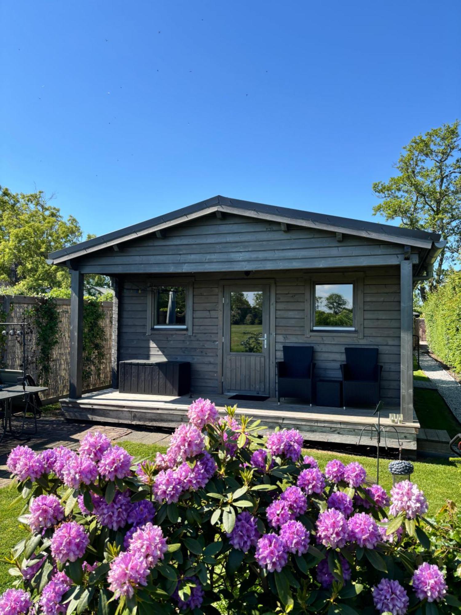 Chalet In Het Groen Met Airco Drachtstercompagnie المظهر الخارجي الصورة